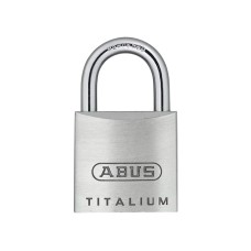 ABUS Mechanical 64TI/25mm TITALIUM™ Padlock Carded