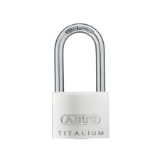 ABUS Mechanical 64TI/40mm TITALIUM™ Padlock 40mm Long Shackle Carded