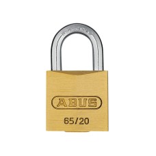 ABUS Mechanical 65/20mm Brass Padlock Carded