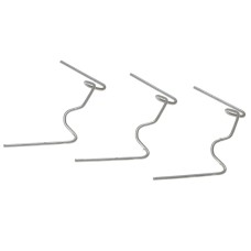 ALM Manufacturing GH001 W Glazing Clips Pack of 50