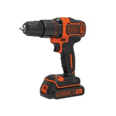 Black & Decker BCD700S1K 2 Gear Combi Drill 18V 1 x 1.5Ah Li-ion