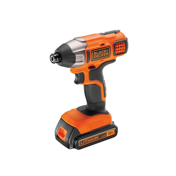 Black & Decker BDCIM18C1 Impact Driver 18V 1 x 1.5Ah Li-ion Black & Decker BDCIM18C1 Impact Driver 18V 1 x 1.5Ah Li-ion