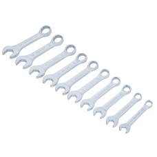 BlueSpot Tools Stubby Combination Spanner Set, 10 Piece