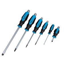 BlueSpot Tools Hex Bolster Screwdriver Set, 6 Piece