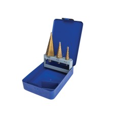 BlueSpot Tools Step Drill Set 4-32mm  3 Piece
