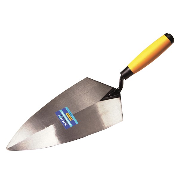 BlueSpot Tools Philadelphia Pattern Brick Trowel Soft Grip Handle 280mm (11in) BlueSpot Tools Philadelphia Pattern Brick Trowel Soft Grip Handle 280mm (11in)