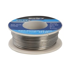 BlueSpot Tools Flux Covered Solder 100g 60/40