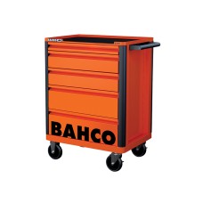 Bahco 1472K5 26in E72 Storage HUB Tool Trolley with 5 Drawers Orange