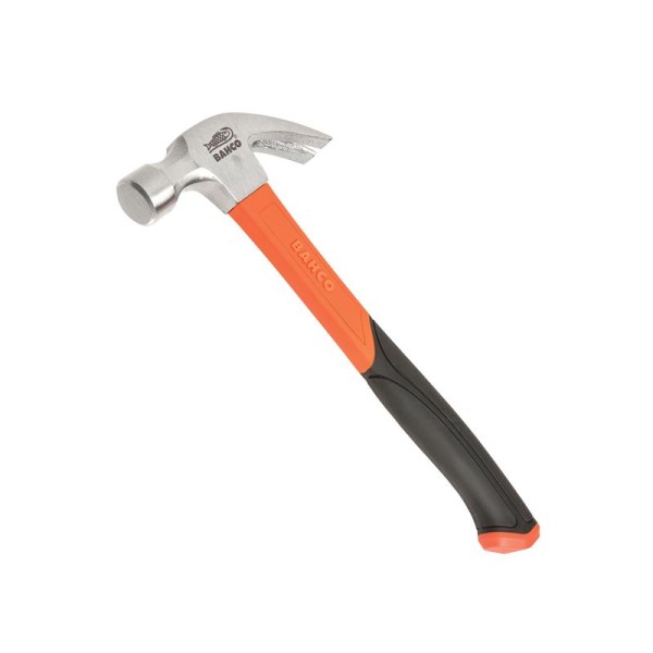 Bahco 428 Curved Fibreglass Claw Hammer 454g (16oz) Bahco 428 Curved Fibreglass Claw Hammer 454g (16oz)