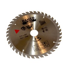 Bahco 8501-17F Portable/Table Saw Blade for Wood 210 x 30mm x 40T