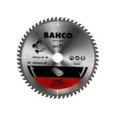 Bahco 8501-18SW Mitre Saw Blade for Wood 216 x 30mm x 48T