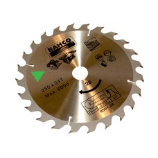 Bahco 8501-28 Portable/Table Saw Blade for Wood 250 x 30mm x 24T