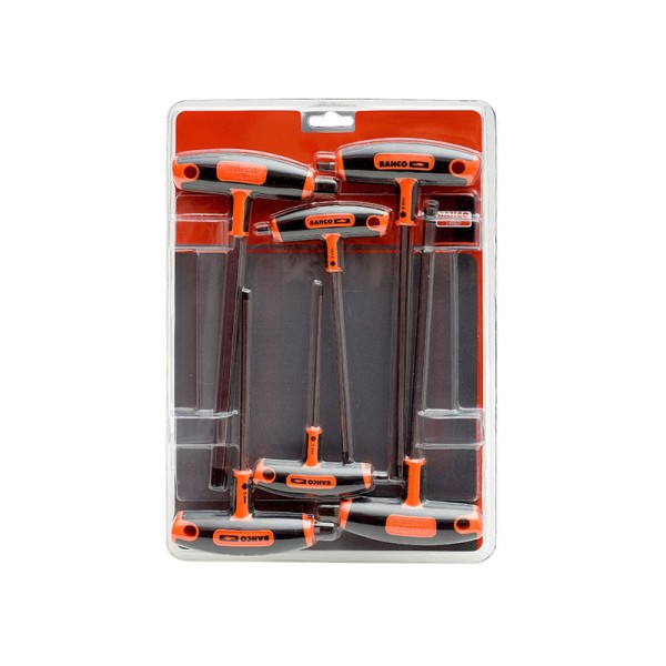 Bahco 903T-1 T-Handle Hex Screwdriver Set, 6 Piece Bahco 903T-1 T-Handle Hex Screwdriver Set, 6 Piece