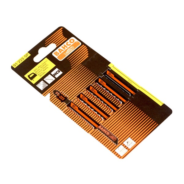 Bahco Wood Cutting Jigsaw Blades (Pack 5) Bahco Wood Cutting Jigsaw Blades (Pack 5)