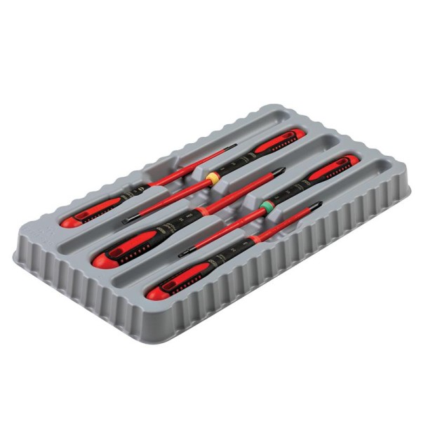 Bahco BE-9871SL ERGO™ Slim VDE Insulated Screwdriver Set, 5 Piece Bahco BE-9871SL ERGO™ Slim VDE Insulated Screwdriver Set, 5 Piece