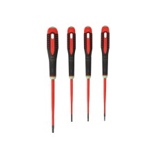 Bahco BE-9880SL ERGO™ Slim VDE Insulated Screwdriver Set, 4 Piece