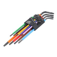 Bahco C1997TORX/9P Long TORX® Coloured L-Key Set, 9 Piece
