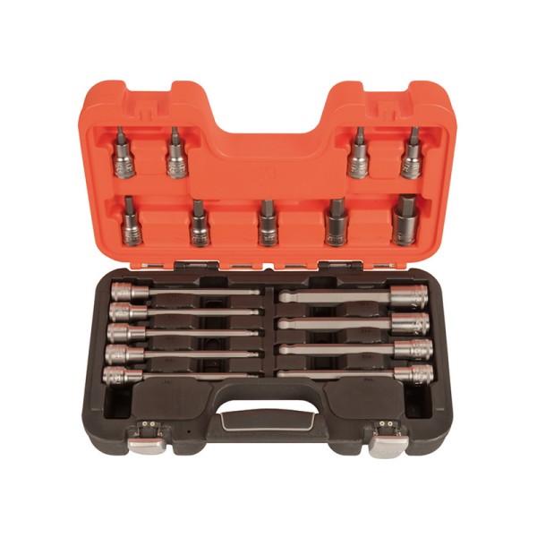 Bahco S18HEX 1/2in Drive Socket Set, 18 Piece Bahco S18HEX 1/2in Drive Socket Set, 18 Piece