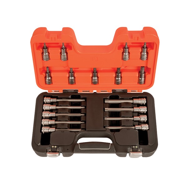 Bahco S18TORX 1/2in Drive Socket Set, 18 Piece Bahco S18TORX 1/2in Drive Socket Set, 18 Piece