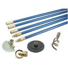 Bailey 1324 Lockfast 3/4in Drain Rod Set 4 Tools
