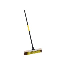 Bulldozer Dual Fill Bass/PET Broom with Metal Scraper 457mm (18in)