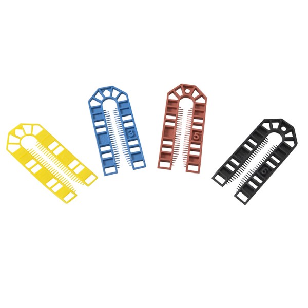 Broadfix Standard U-Shim Mixed Clam (Pack 60) Broadfix Standard U-Shim Mixed Clam (Pack 60)
