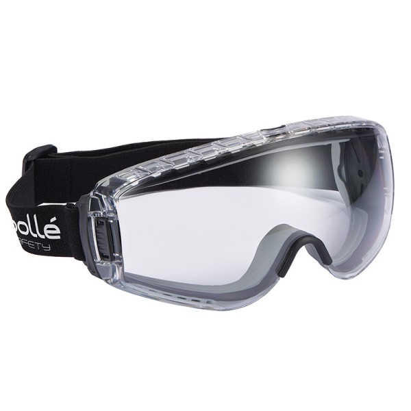 Bolle Safety PILOT PLATINUM® Ventilated Safety Goggles - Clear Bolle Safety PILOT PLATINUM® Ventilated Safety Goggles - Clear