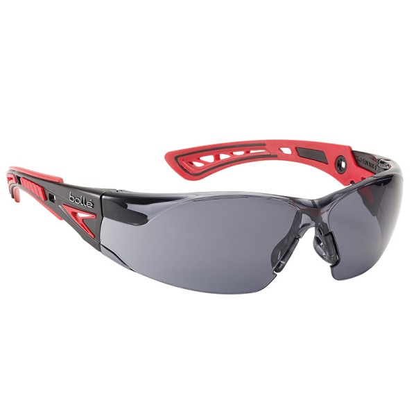 Bolle Safety RUSH+ PLATINUM® Safety Glasses - Smoke Bolle Safety RUSH+ PLATINUM® Safety Glasses - Smoke
