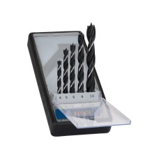 Bosch Powertool Accessories PRO Wood Brad Point Drill Bit Set, 5 Piece