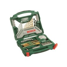 Bosch Powertool Accessories X-Line Titanium Drill and Screwdriver Bit Set, 70 Piece