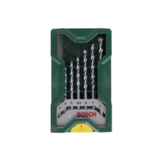 Bosch Powertool Accessories Mini-X-Line Masonry Drill Bit Set, 7 Piece