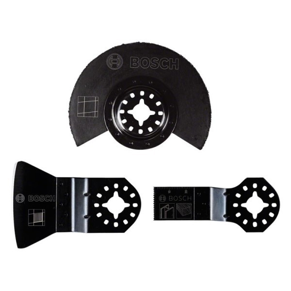 Bosch Powertool Accessories Basic Tile Set for Multi-tools, 3 Piece Bosch Powertool Accessories Basic Tile Set for Multi-tools, 3 Piece