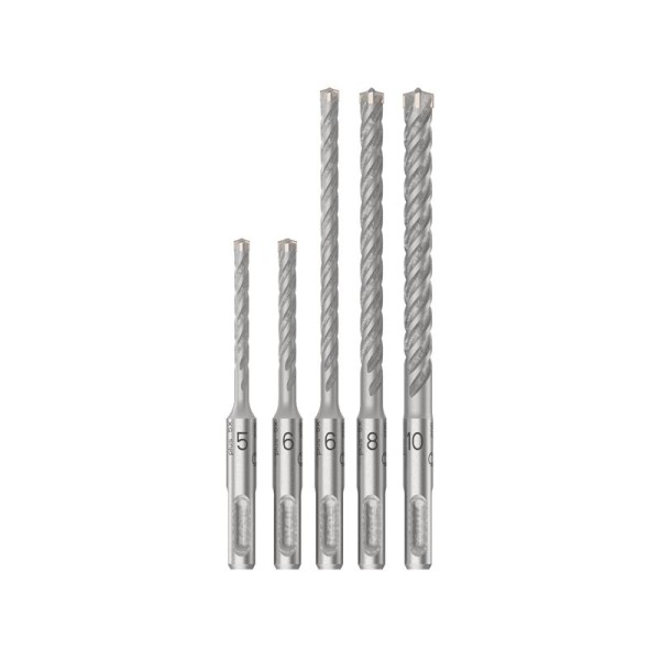 Bosch Powertool Accessories PRO SDS plus-5X Hammer Drill Bit Set, 5 Piece Bosch Powertool Accessories PRO SDS plus-5X Hammer Drill Bit Set, 5 Piece