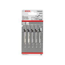 Bosch Powertool Accessories T 101 AO Clean for Wood Jigsaw Blade 83mm Pack of 5