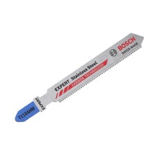 Bosch Powertool Accessories EXPERT Stainless Steel T118 AHM Jigsaw Blade 83mm Pack of 3