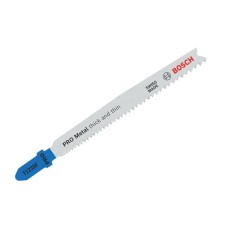 Bosch Powertool Accessories PRO Metal thick and thin T123XF Jigsaw Blade 100mm Pack of 5