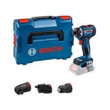 Bosch GSR 18V-90 FC Pro FlexiClick Drill Driver + 3 Attachments in Case 18V Bare Unit