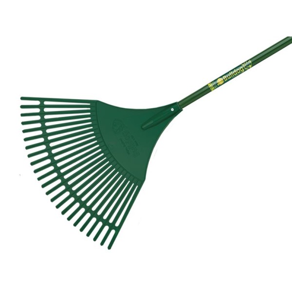 Bulldog Evergreen Plastic Leaf Rake Aluminium Shaft Bulldog Evergreen Plastic Leaf Rake Aluminium Shaft
