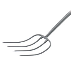 Bulldog All-Metal 4-Prong Manure Fork T-Handle