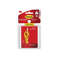 Command™ Medium Utility Hook Value Pack (6 Hooks + 12 Strips)