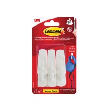 Command™ Small Utility Hook Value Pack (6 Hooks + 12 Strips)