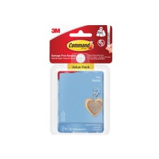 Command™ Clear Mini Hook Value Pack (18 Hooks + 24 Strips)