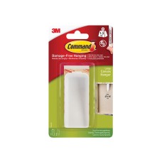Command™ Canvas Hanger Large (1 Hook + 2 Strips)
