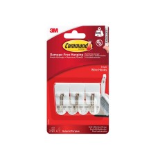 Command™ Small Wire Hook (3 Hooks + 4 Strips)