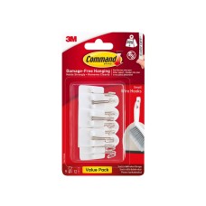 Command™ Small Wire Hook Value Pack (9 Hooks + 12 Strips)