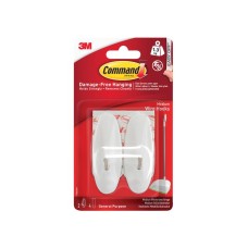 Command™ Medium Wire Hook (2 Hooks + 4 Strips)