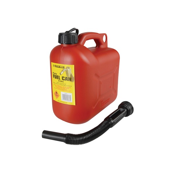 Silverhook Leaded Petrol Can & Spout Red 5 litre Silverhook Leaded Petrol Can & Spout Red 5 litre
