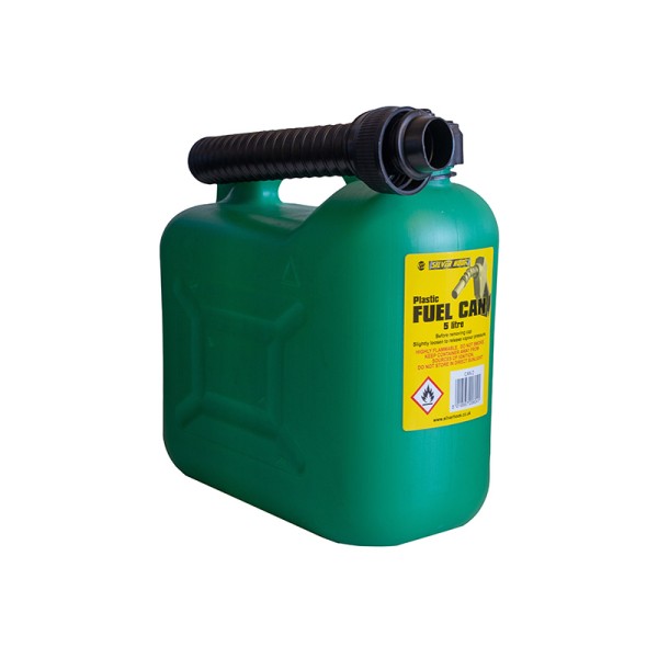 Silverhook Unleaded Petrol Can & Spout Green 5 litre Silverhook Unleaded Petrol Can & Spout Green 5 litre