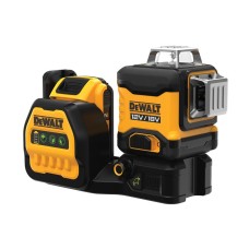 DEWALT DCE089D1G18 3 x 360° Green Multi-Line Laser 12/18V 1 x 2.0Ah Li-ion