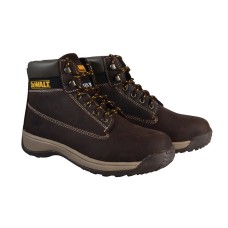 DEWALT Apprentice Hiker Nubuck Boots Brown UK 6 EUR 39